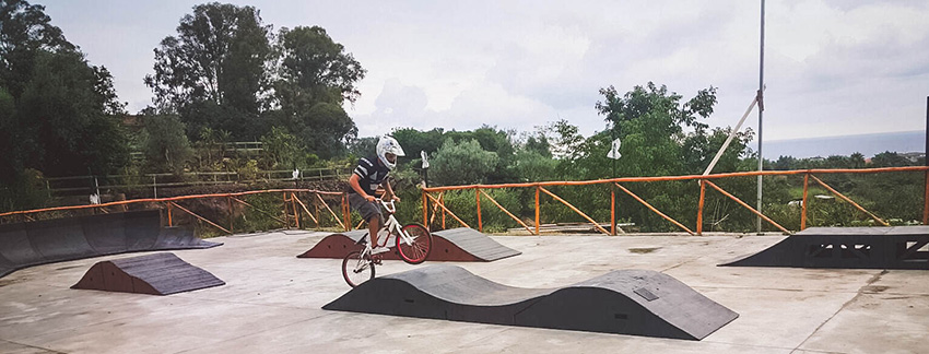 pump track Villa Anzalone